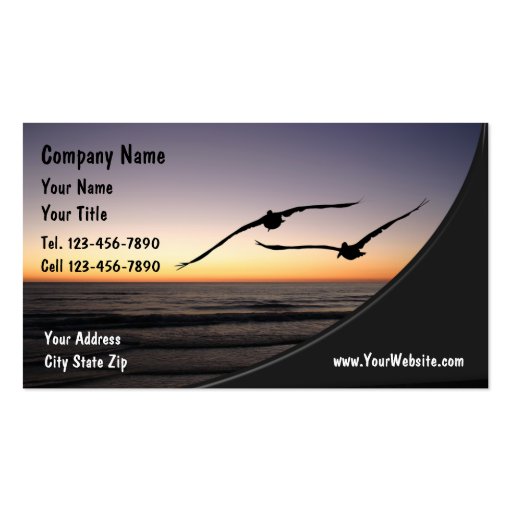 Nature Business Card (front side)