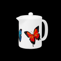 Nature Butterfly Teapot teapots