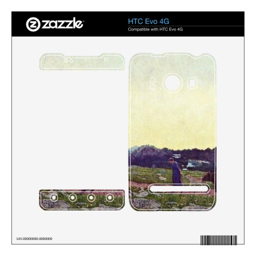 Nature by Giovanni Segantini Decal For The HTC Evo 4G
