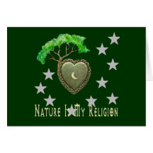 Nature Church Greeting Card