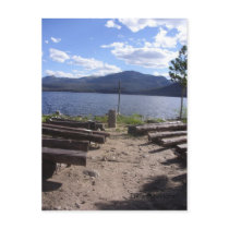 nature church post card
