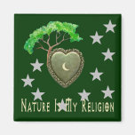 Nature Church Refrigerator Magnet