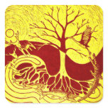 Nature Cycle Yellow stickers