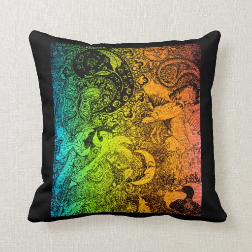 Nature Designs Throw Pillow Zazzle