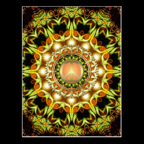 Nature Energy Peace Symbol Postcard postcards