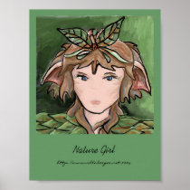 Nature Girl Card Print