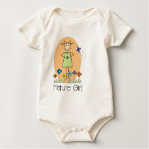 Nature Girl organic onesie t-shirts
