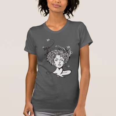 Nature Girl T-shirt by sherrie thai of shaire productions