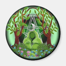 nature goddess magnets