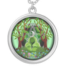 nature goddess pendant