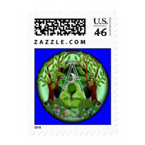 nature goddess stamps