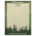 Nature Grass Tree Custom Letterhead