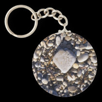 Nature Heart Keychain keychains