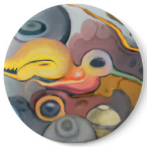 ** NAtuRe III ** Precolumbian PoP Series ** Pinback Button