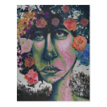 "Nature in Glitter Lipstick" Postcard postcards