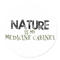 Nature is my Medicine Cabinet stickers
