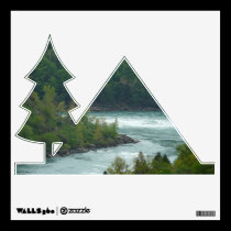 Nature Landscape-Trees/River wall decals