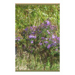 Nature Love GIFTS Green Flowers Sapling Purple FUN Customized Stationery