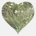 Nature Love GIFTS Green Flowers Sapling Purple FUN Heart Sticker