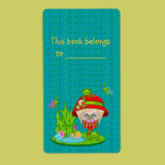 Nature Lover Bookplate Label labels