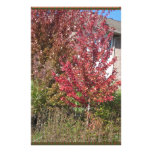 Nature Loves Flowers Trees Green fall Season color Custom Stationery