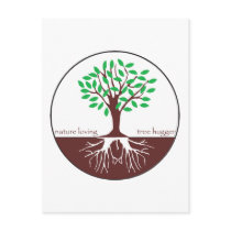 Nature Loving Tree Hugger postcards