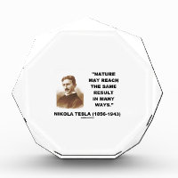 Nature May Reach Same Result In Many Ways (Tesla) Awards