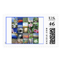 Nature Mosaic postage by cmike66 Nature Mosaic postage