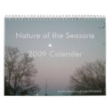 Nature of the Seasons 2009 Calender calendars