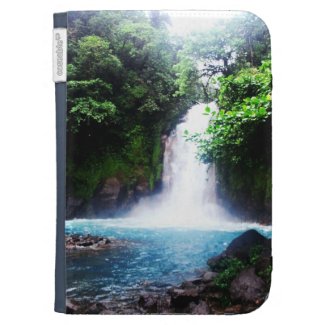 Nature Photograph of a Waterfall Kindle Case