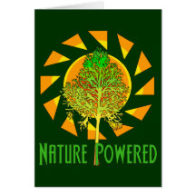 Nature Powered Greeting Card