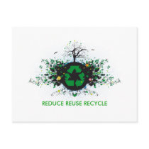 Nature Recycles postcards