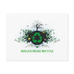 Nature Recycles Post Card
