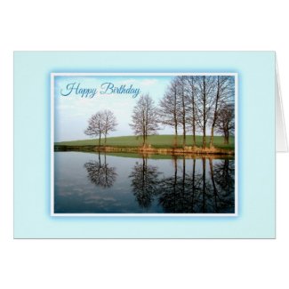 Nature Reflections Birthday Card Cards