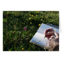 "Nature Sketching" Cards