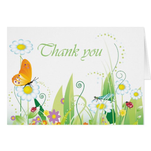 Nature Thank You Card Zazzle