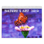 Nature's Art  2010 Wall Calendars