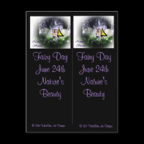 Nature's Beauty Bookmarks Postcard postcards