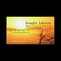 Nature's Beauty Business Card business cards
