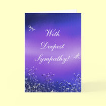 Nature's Blessing Sympathy Card cards