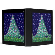 Natures Christmas Tree binders by VisionsInEternity Natures Christmas Tree binders