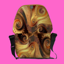 Nature's Fractal Patterns rickshaw messenger bags