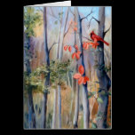 Natures Path Cardinal Blank Card cards