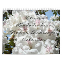 Nature's Rhododendron Flower Landscape Calendars