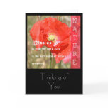 Nature's Symphony Poetry Card