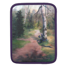 natures trail ipad sleeve