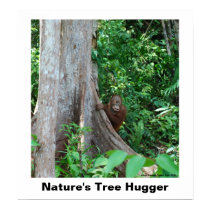 "Nature's Tree Hugger" poster posters by Rebecca_Reeder "Nature's Tree Hugger" poster posters