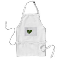 Nature's Winter Snow Romantic Heart of Love aprons by KahunaLuna Nature's Winter Snow Romantic Heart of Love aprons