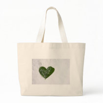 Nature's Winter Snow Romantic Heart of Love bags by KahunaLuna Nature's Winter Snow Romantic Heart of Love bags