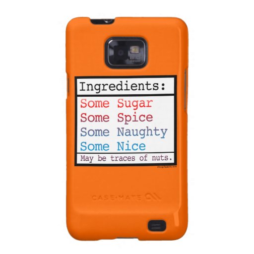 Naughty and Nice Samsung Galaxy S Cover